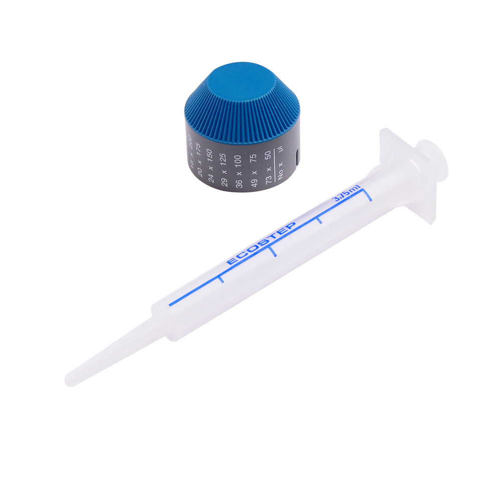 SOCOREX 连续注射移液器吸头 蓝色 3.75ml 100X1/盒 - Stepper™ 连续注射移液器